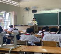 호앙반투 중학교 (THCS HOANG VAN THU) 방과후 수업 방문 (2022.05.05)