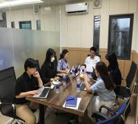 (23.8.22.) 원광보건대 방문 - Buổi làm việc với Đại học Y tế Wonkwang về chương trình Hội thảo Du học ngày 28.09